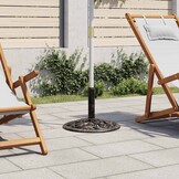 Parasolvoet Gietijzer Brons 12kg - 58% Korting
