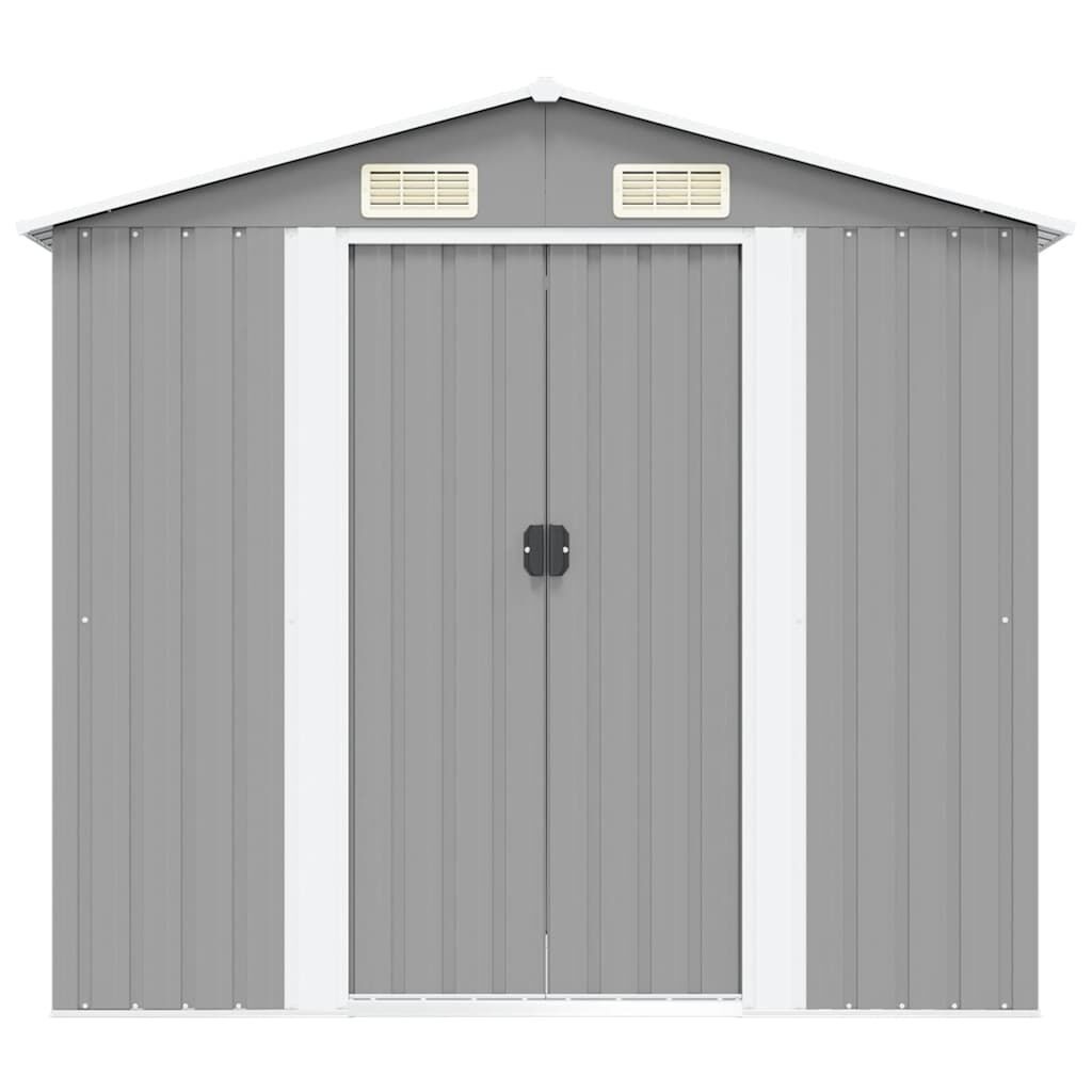 vidaXL Tuinberging Metaal Grijs 204x132x186 cm - 55% Korting