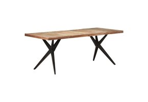 Eettafel Massief Gerecycled Hout 200x90x76 cm - 40% Korting