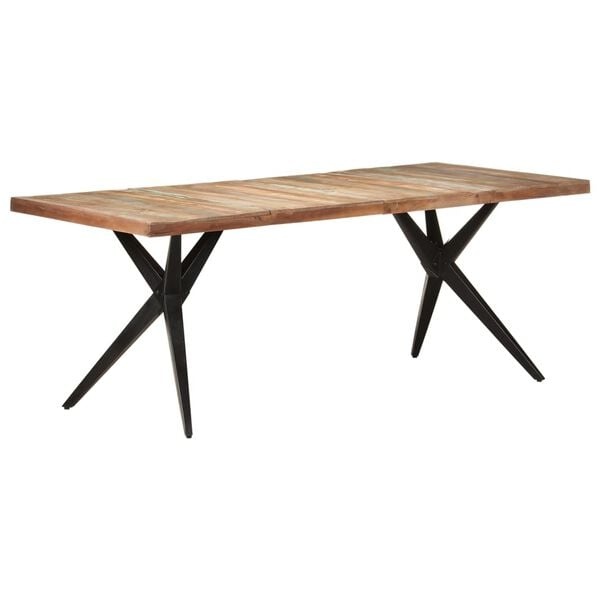 Eettafel Massief Gerecycled Hout 200x90x76 cm - 40% Korting