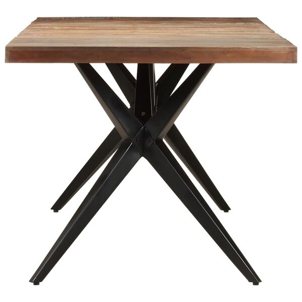 Eettafel Massief Gerecycled Hout 200x90x76 cm - 40% Korting