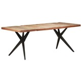 Eettafel Massief Gerecycled Hout 200x90x76 cm - 40% Korting
