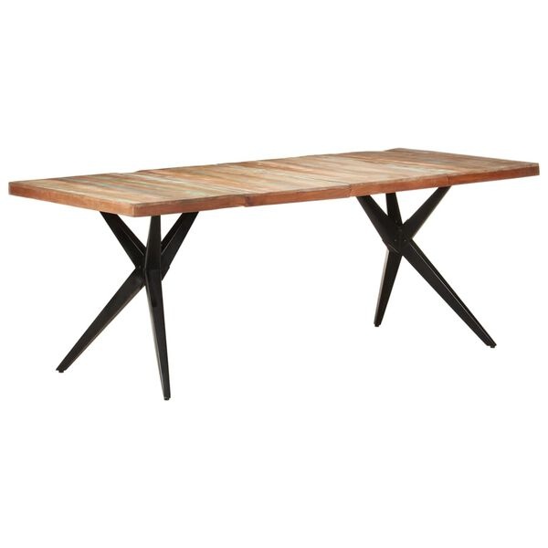 Eettafel Massief Gerecycled Hout 200x90x76 cm - 40% Korting
