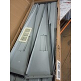 VidaXL Tuinschuur Metaal Antraciet 257x580x181 cm - 60% Korting!