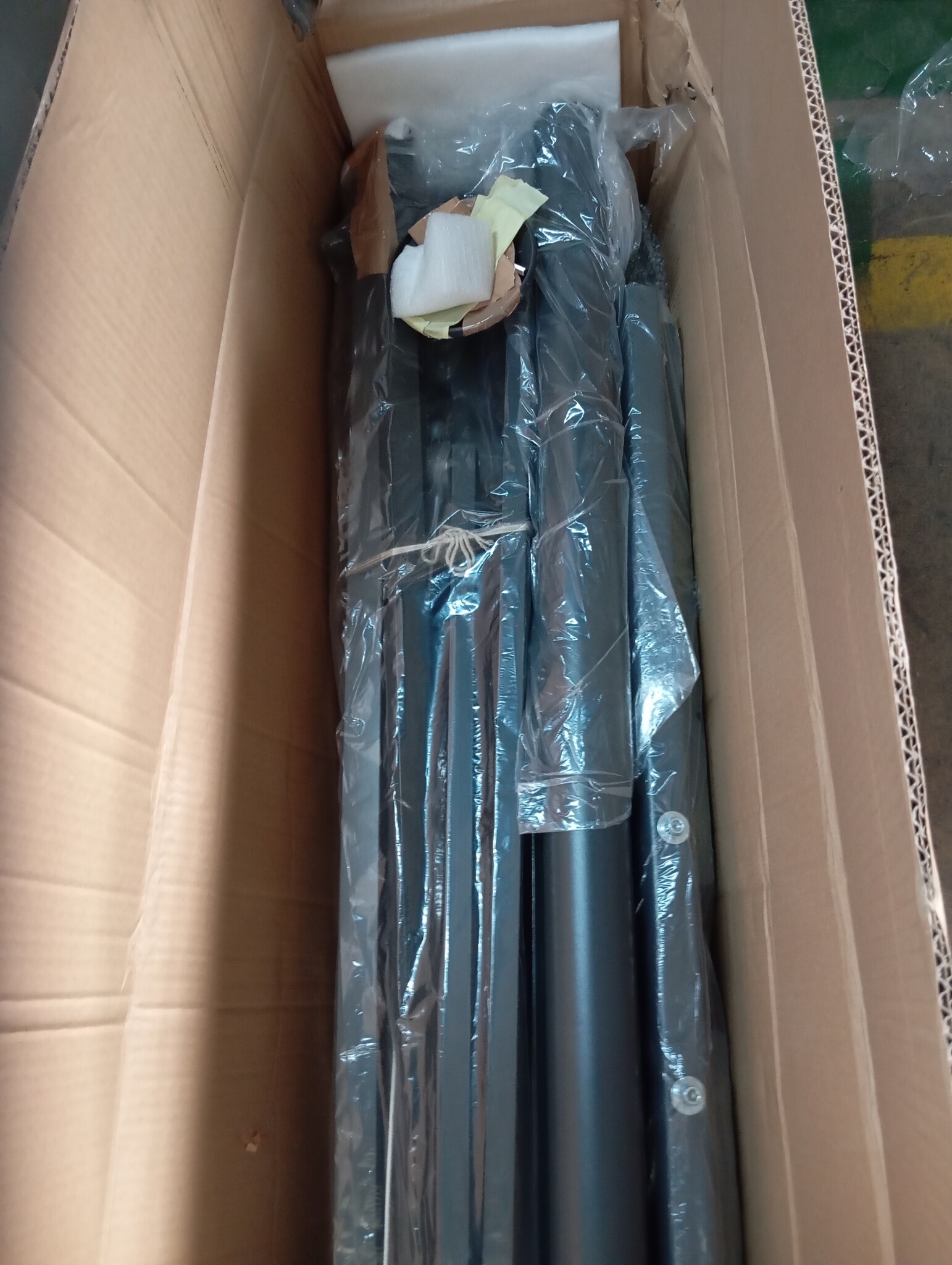 Zandwitte Parasol met Aluminium Paal 600 cm - 55% Korting!
