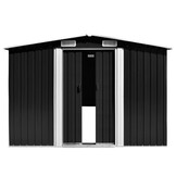 VidaXL Tuinschuur Metaal Antraciet 257x580x181 cm - 60% Korting!
