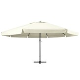 Zandwitte Parasol met Aluminium Paal 600 cm - 55% Korting!