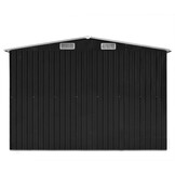 VidaXL Tuinschuur Metaal Antraciet 257x580x181 cm - 60% Korting!