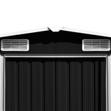 VidaXL Tuinschuur Metaal Antraciet 257x580x181 cm - 60% Korting!