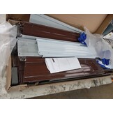 VidaXL Tuinschuur 277x93x179 cm Staal Bruin - 55% Korting!