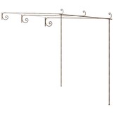 Tuinpergola Antiekbruin 3x3m IJzer - 35% Korting