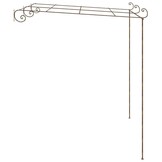 Tuinpergola Antiekbruin 3x3m IJzer - 35% Korting