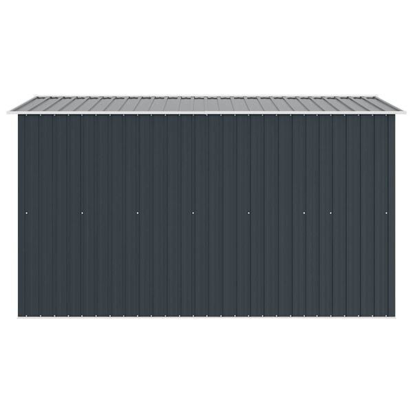 vidaXL Metalen Tuinschuur Antraciet 257x298x178 cm - 35% Korting