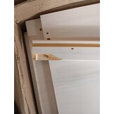 vidaXL BODO Boekenkast 5-laags Massief Grenenhout Wit - 60% Korting