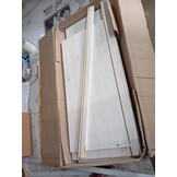 vidaXL BODO Boekenkast 5-laags Massief Grenenhout Wit - 60% Korting
