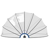 VidaXL Zwembadkoepel 559x275 cm - 55% Korting