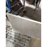 vidaXL Kledingkast BODO Grenenhout Wit/Bruin - 146x53,5x173 cm - 55% Korting