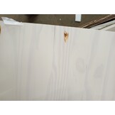 vidaXL Kledingkast BODO Grenenhout Wit/Bruin - 146x53,5x173 cm - 55% Korting