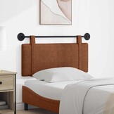 vidaXL Hangend hoofdbord Bruin Antiek PU
