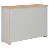 vidaXL Dressoir 112x35x81 cm grijs