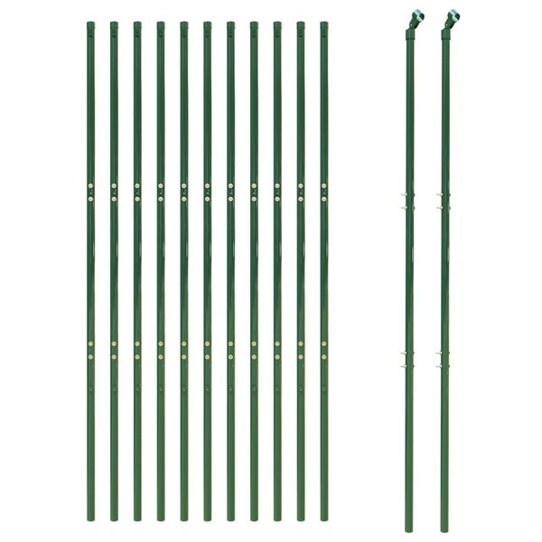 vidaXL Gaashek 1,4x25 m groen