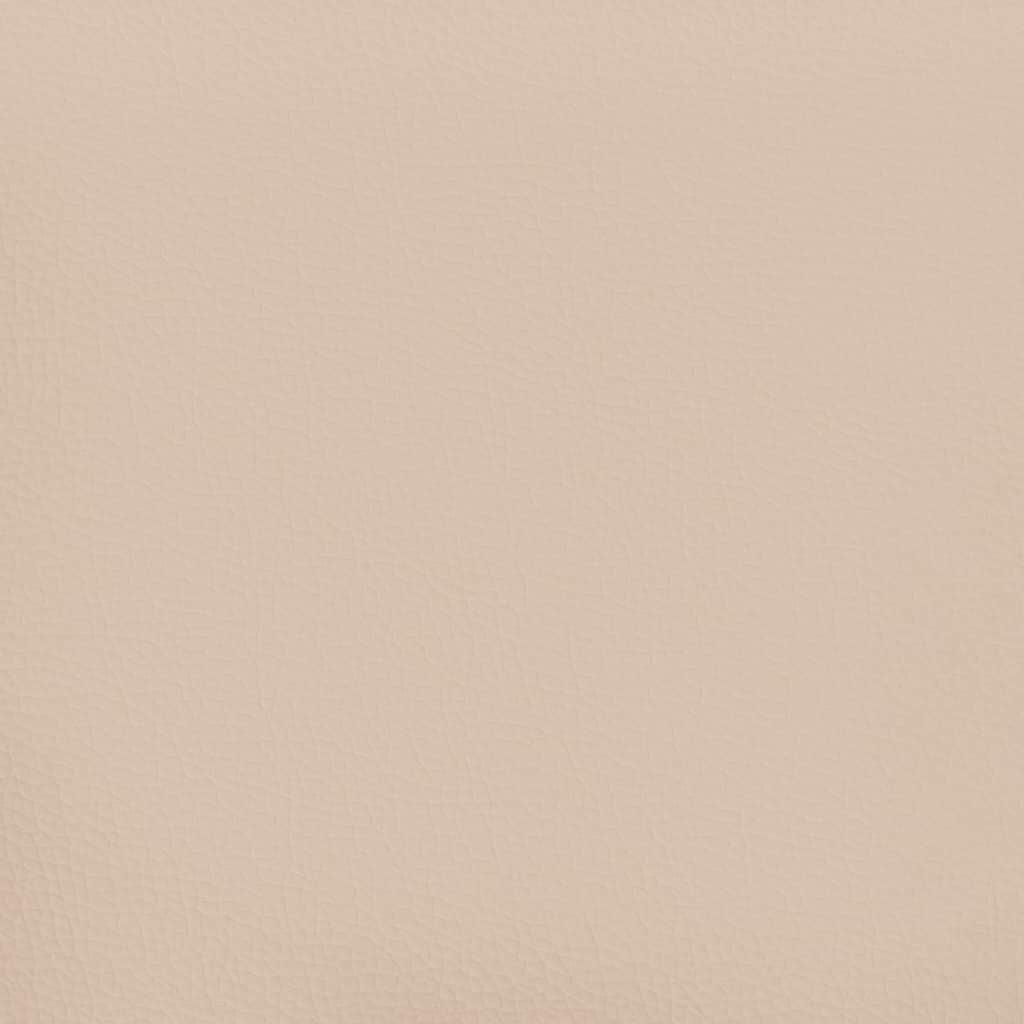 vidaXL Hoofdborden 2 st 72x5x78/88 cm kunstleer cappuccinokleurig