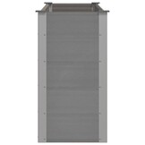 vidaXL Plantenbak verhoogd 150x50x91 cm HKC grijs