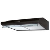 Afzuigkap 60 cm - Onderbouw - Zwart - Berdsen