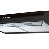 Afzuigkap 60 cm - Onderbouw - Zwart - Berdsen