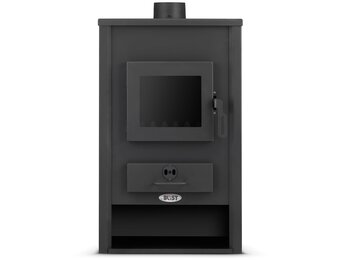 CV houtkachel met watermantel - 15kW - antraciet