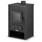 CV houtkachel met watermantel - 15kW - antraciet
