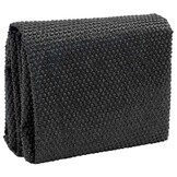vidaXL Zwembadfolie solar drijvend 549x274 cm PE zwart en blauw