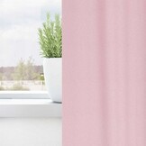vidaXL Zwart-out Gordijnen met Ringen 2 st Babyroze 245 x 140 cm