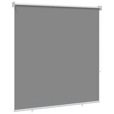 vidaXL Buitenrolgordijn UV-bescherming Lichtgrijs 100 x 230 cm (B x H)