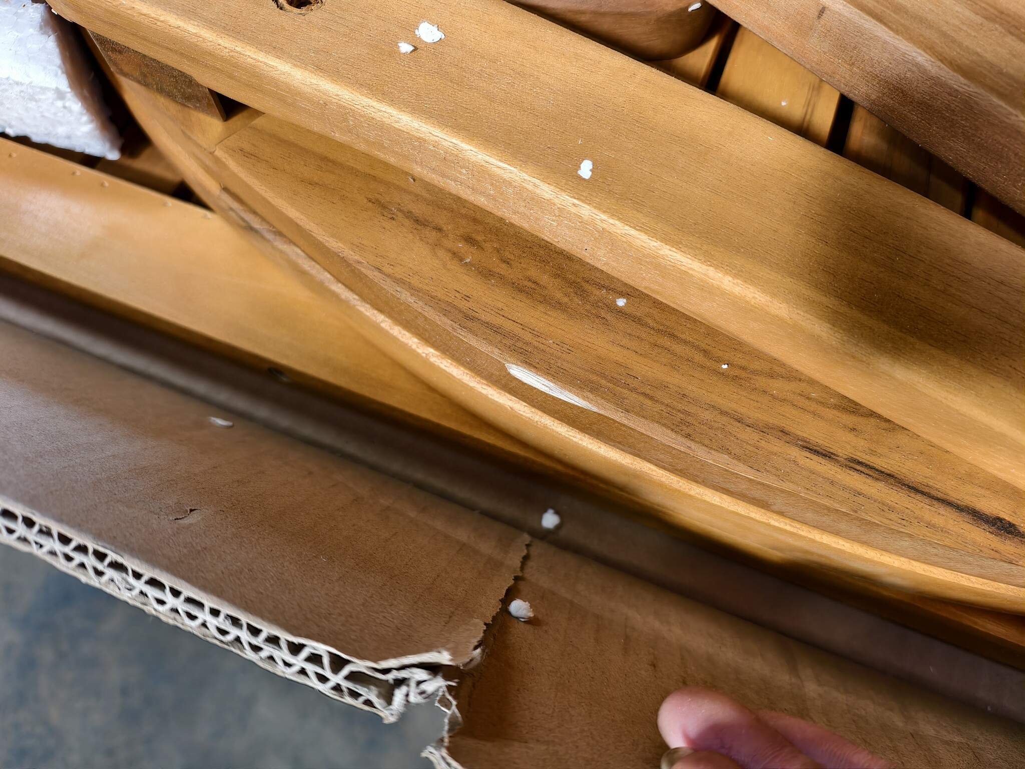 Inklapbare Houten Tuintafel Acaciahout 160cm - 59% Korting!