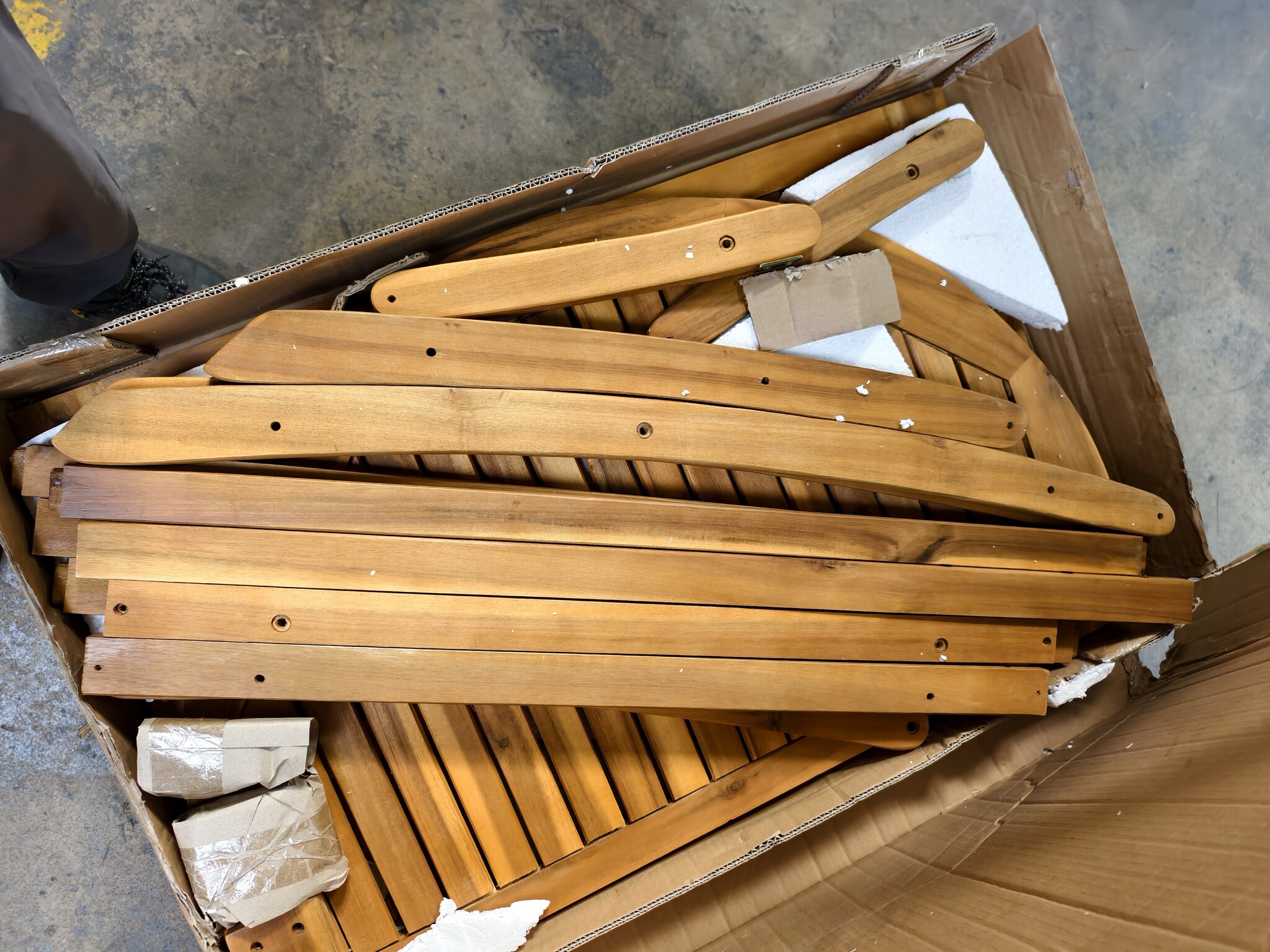 Inklapbare Houten Tuintafel Acaciahout 160cm - 59% Korting!