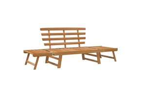VidaXL Tuinbank 190 cm Massief Acaciahout - 63% Korting