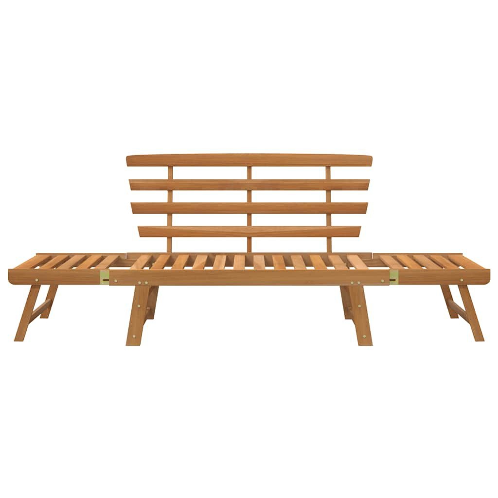 vidaXL Tuinbank 2-in-1 190 cm massief acaciahout
