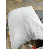 Hondenmand grijs 120x90 cm - wasbaar hondenkussen - waterdicht hondenbed