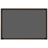 vidaXL Raamhor uitschuifbaar (100-193)x75 cm bruin