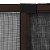 vidaXL Raamhor uitschuifbaar (100-193)x75 cm bruin