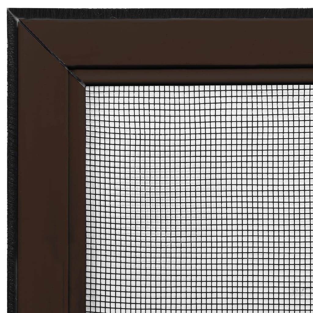 vidaXL Raamhor uitschuifbaar (100-193)x75 cm bruin