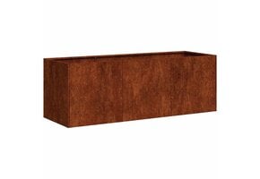Plantenbak Weervast Staal Roestig 120x40x40 cm - 58% Korting!