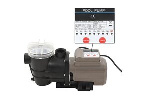 Zwembadpomp met Timer - 8000 L/u - 41% Korting