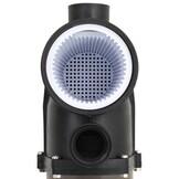 vidaXL Zwembadpomp met timer 0,25 pk 8000 L/u zwart