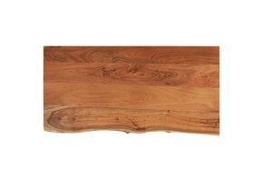 VidaXL Wastafelblad 120x60cm Massief Acaciahout - 35% Korting
