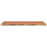 vidaXL Wastafelblad rechthoekig 120x60x2,5 massief acaciahout