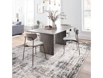 Grijs Polyester Vloerkleed 30x40 cm - Zacht & Onderhoudsvriendelijk, 77% Korting