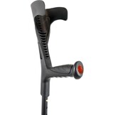 PEPE Mobility - Opvouwbare kruk voor volwassenen, enkele (x1 eenheid, open manchet), elleboog, opvouwbaar voor dames en heren, aluminium wandelen - Maat 1 stuk