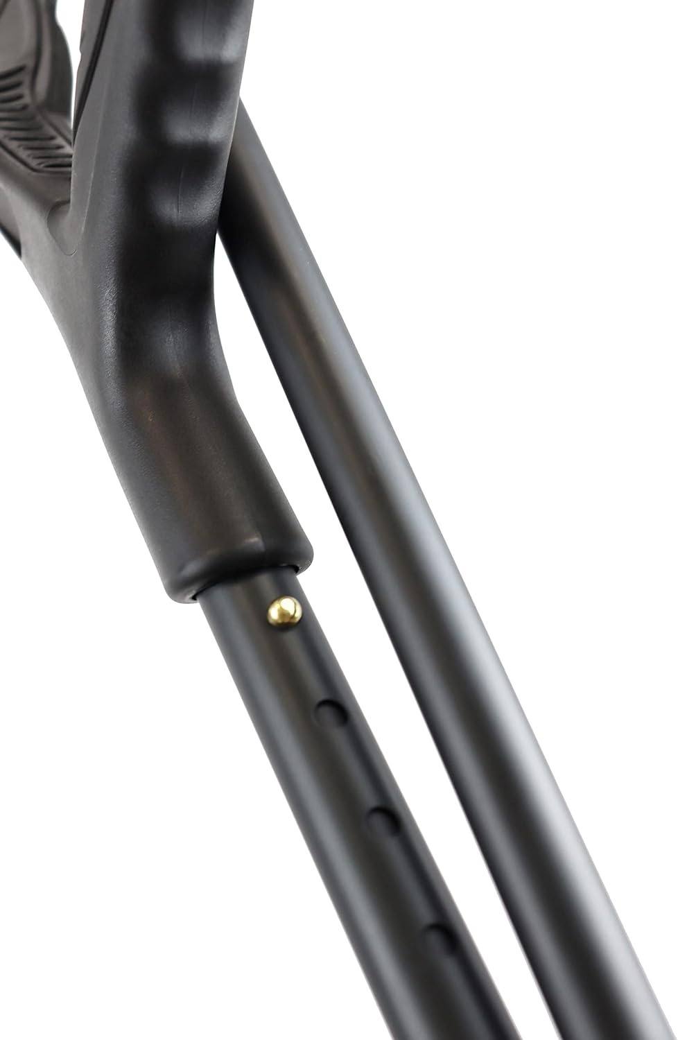 PEPE Mobility - Opvouwbare kruk voor volwassenen, enkele (x1 eenheid, open manchet), elleboog, opvouwbaar voor dames en heren, aluminium wandelen - Maat 1 stuk